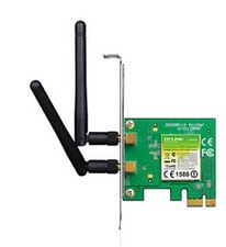 TP-Link TL-WN881ND N300 Wireless N PCI Express Adapter 2.4GHz (300Mbps) 802.11bgn 2x2dBi Detachable Omni Antennas MIMO with Low Profile Bracket TP-Link TL-WN881ND N300 Wireless N PCI Express Adapter 2.4GHz (300Mbps) 802.11bgn 2x2dBi Detachable Omni Antennas MIMO with Low Profile Bracket